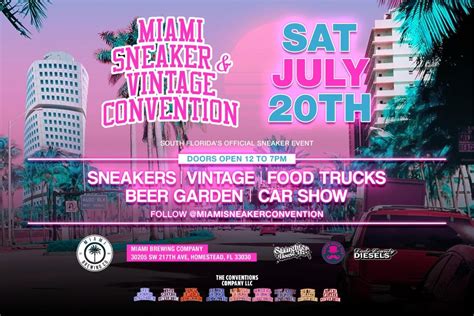 miami sneaker convention.